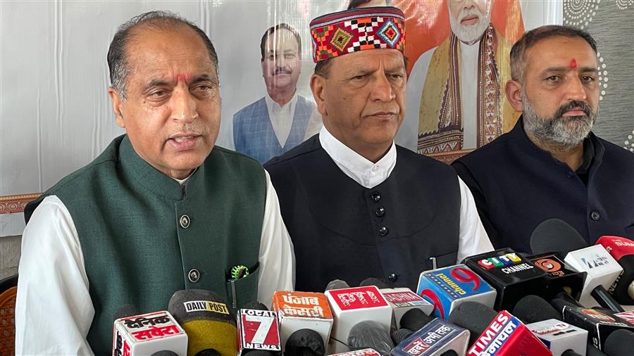 कांग्रेस सरकार को उखाड़ फेंकने तक भाजपा का जनआंदोलन रहेगा जारी : डॉ. राजीव बिंदल