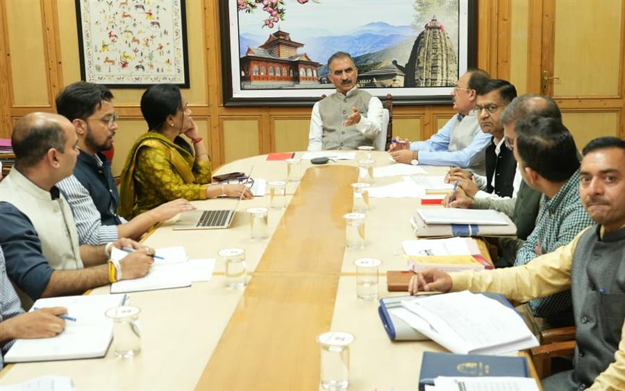 प्रदेश में तीन वर्षों में खनिजों से प्राप्त राजस्व में 70 प्रतिशत की बढ़ौतरीः मुख्यमंत्री