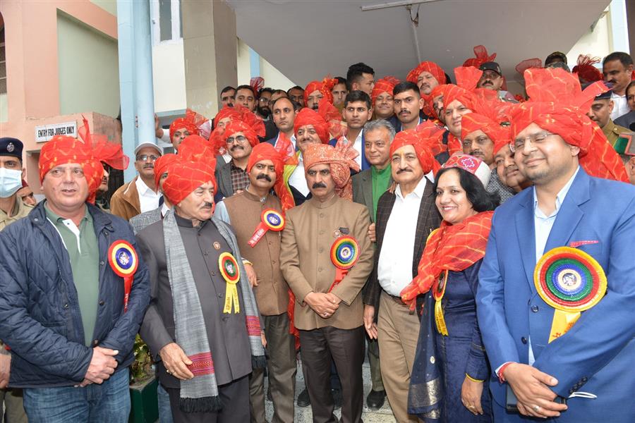मुख्यमंत्री Sukhu  ने अंतरराष्ट्रीय शिवरात्रि महोत्सव का विधिवत शुभारंभ किया