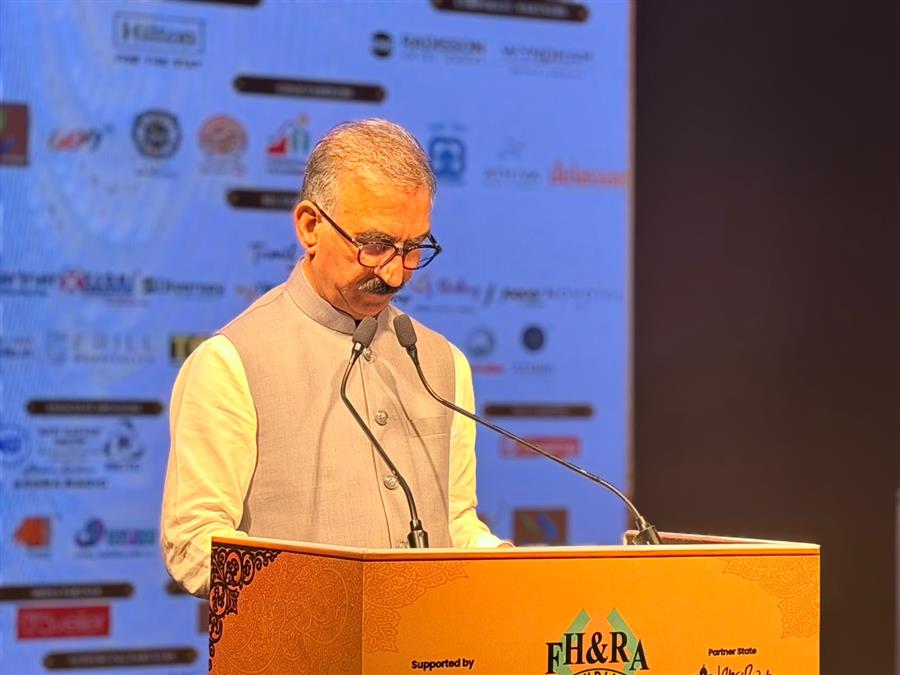 मुख्यमंत्री ने होटल एवं पर्यटन उद्योग से हिमाचल के नए पर्यटन गंतव्यों को बढ़ावा देने का किया आह्वान
