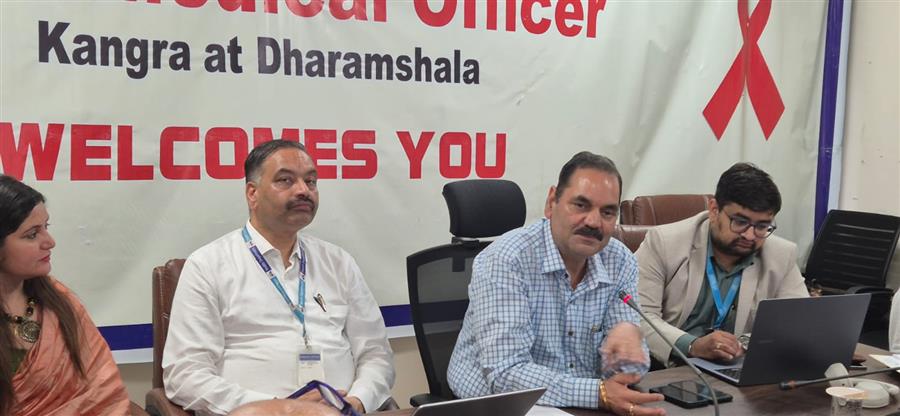 Special Emphasis on TB Mukt Bharat App at Kangra District-Level Monthly Review Meeting