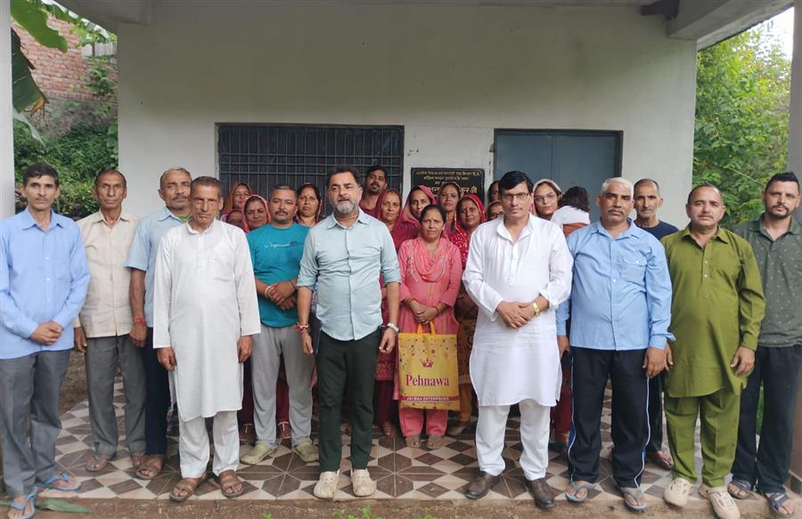 महिला मंडल हरलोग की मांग पर बनेगा राधा-कृष्ण मंदिर, 5 सितंबर को होगा भूमि पूजन