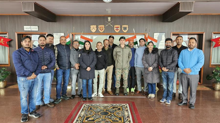 हिमाचल प्रदेश के मीडिया प्रतिनिधिमंडल ने नाथू ला में भारतीय सेना के शौर्य और सीमा क्षेत्र के विकास को करीब से जाना