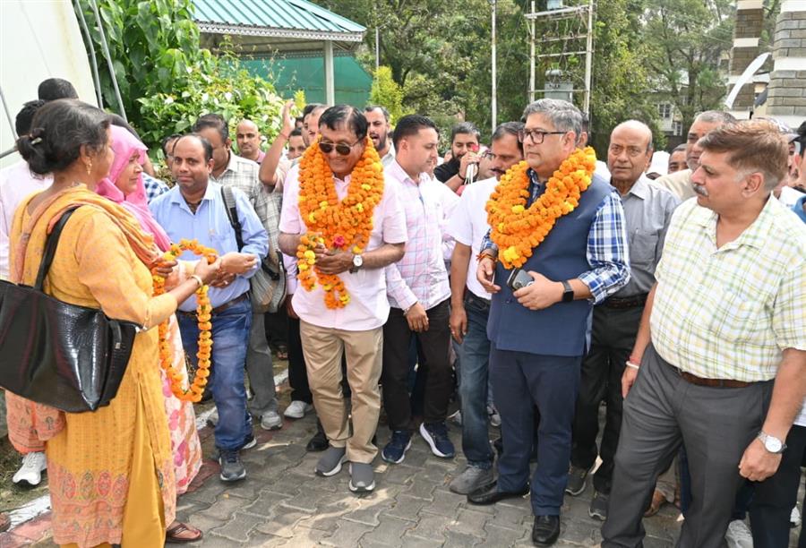 किसानों-बागवानों के लाभदायक होगा पालमपुर का उत्कृष्ट किसान प्रशिक्षण केंद्र- जगत सिंह नेगी