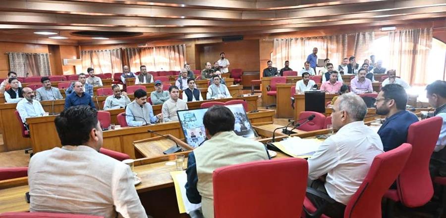 मुख्य सचिव ने केंद्रीय दल के साथ आपदा से हुए नुकसान के आकलन की समीक्षा की
