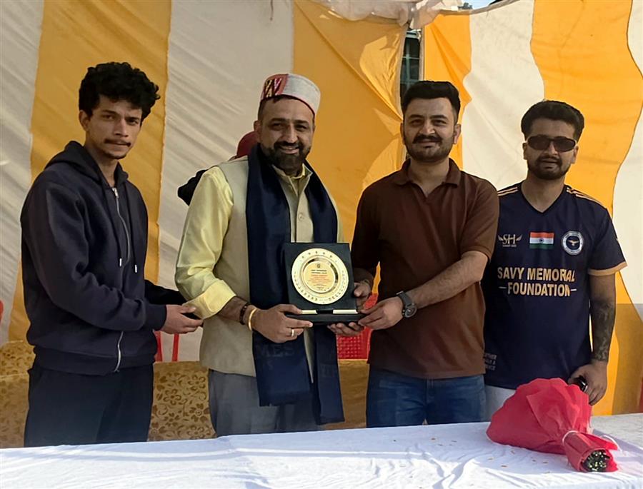 समरहिल में सैवी मेमोरियल फुटबॉल टूर्नामेंट में 28 टीमों की भागीदारी, खेल युवाओं को अनुशासन और सकारात्मक दिशा देने का सशक्त माध्यम : कर्ण नंदा