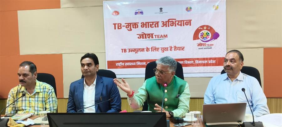 टीबी मुक्त भारत अभियान में जन सहभागिता बढ़ाने के लिए ‘जोश’ की लांचिंग