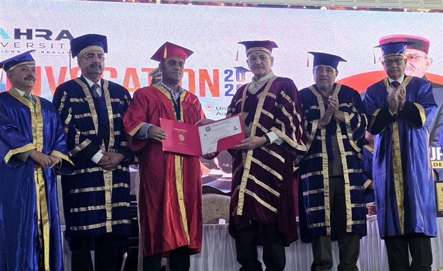 डिग्री हासिल करना जीवन की मंजिल नहीं, समाज और राष्ट्र के प्रति जिम्मेदारियों की शुरुआत है : अविनाश राय खन्ना
