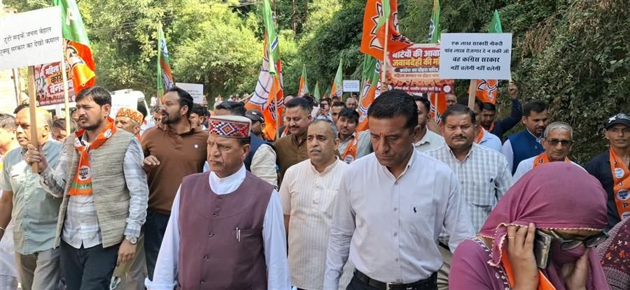 Four Years of Congress Rule Have Pushed Himachal Pradesh into Debt, Corruption, Mafia Raj and Administrative Paralysis; Sukhu Government Burdening People with Taxes While Squandering Public Money on Political Appointees: Dr. Rajeev Bindal