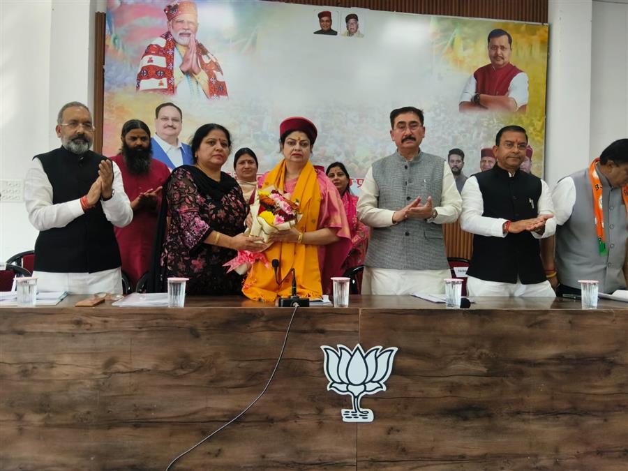 एसआईआर पर भ्रम फैला रही कांग्रेस, चुनावी हार से हताश : दर्शना सिंह