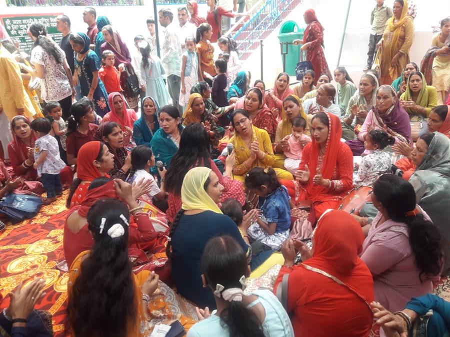 श्री लक्ष्मी नारायण मंदिर बोहन ज्वालामुखी में चल रही कार्तिक महात्मय व्रत कथा का दूसरा अध्याय 