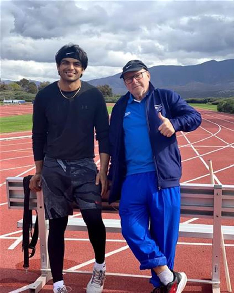 TOPS to fund Olympic Gold Medallist Neeraj Chopra's training in Antalya, Turkey