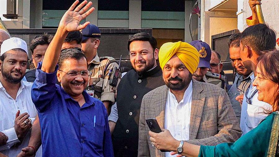 पंजाब में शांति भंग करने की कोशिश करने वाले को बख्शा नहीं जाएगा-अरविंद केजरीवाल