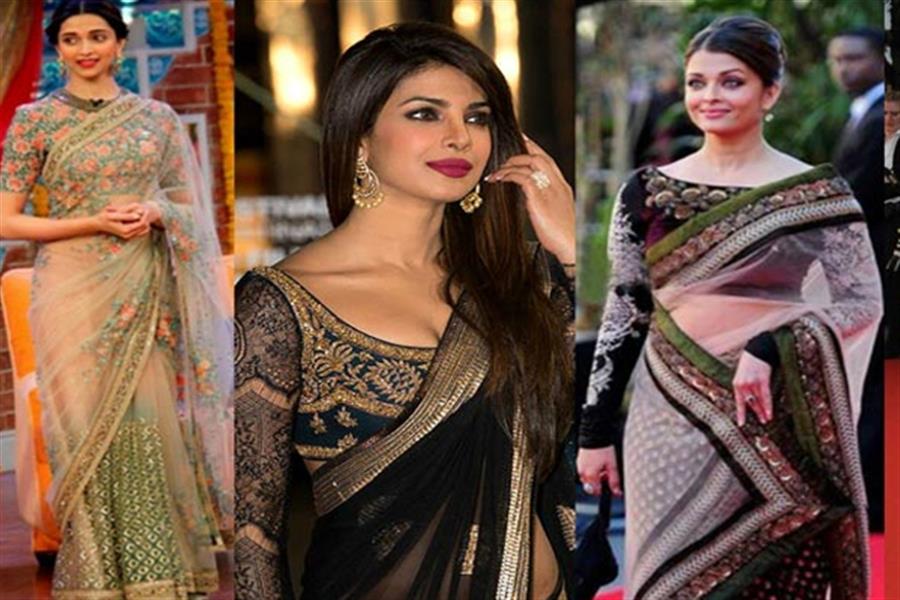 भारतीय परिधानों में साड़ी का इतिहास सबसे पुराना है