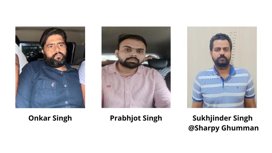 पंजाब पुलिस की एंटी गैंगस्टर टास्क फोर्स नकली पासपोर्ट बनाकर अपराधियों की मदद करने वाले गिरोह का भंडाफोड किया