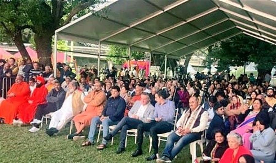 अनिल विज ने ऑस्ट्रेलिया में गीता सद्भावना यात्रा में भाग लिया