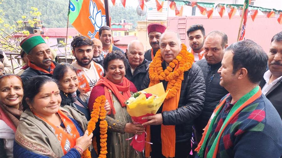 कांग्रेस पार्टी शिमला नगर निगम चुनाव को जीतने के लिए ओछे हथकंडे अपना रही है : भाजपा