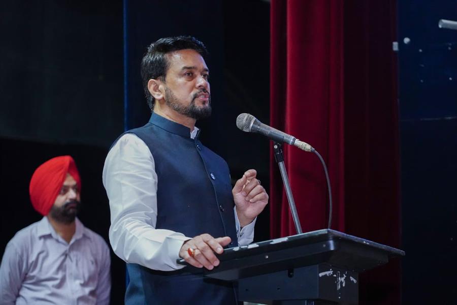 New York Times  ने यूनेस्को के मंच का दुरुपयोग किया -- अनुराग ठाकुर