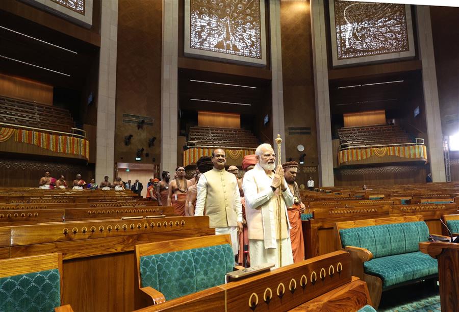 संसद का नया भवन हम सभी को गर्व और उम्मीदों से भर देने वाला है: प्रधानमंत्री