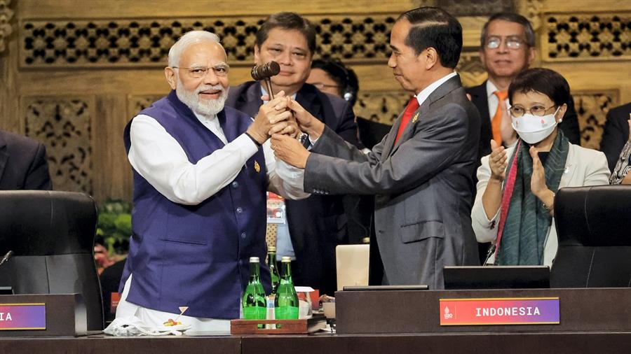 भारत की जी20 की अध्यक्षता की पारी शुरू- प्रधानमंत्री नरेन्द्र मोदी, 