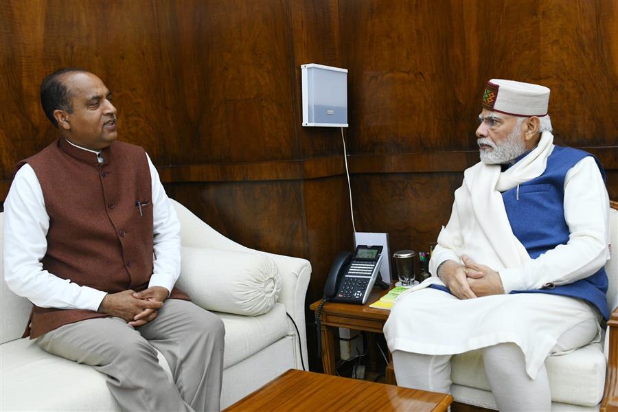 प्रधानमंत्री Narender Modi  से मिले जय राम ठाकुर ,क्या BJP ने शुरू कर दी है Opration Lotus की तैयारी