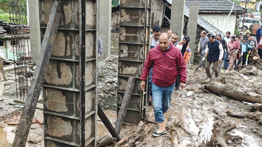 सराज व थुनाग के लोगों को भगवान भरोसे छोडा गया , जय राम ठाकुर