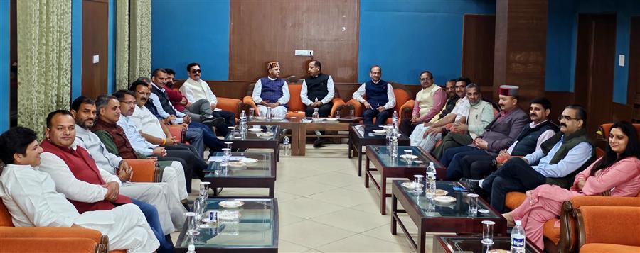कांग्रेस के भ्रष्टाचार को उजागर करेंगे : भाजपा विधायक दल