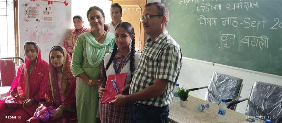  पौषाहार को लेकर महिलाओं को किया जागरूक