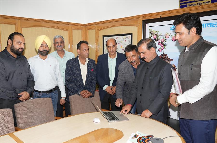 मुख्यमंत्री Sukhu ने शिमला फ्लाइंग फेस्टिवल-2023 का टीजर जारी किया