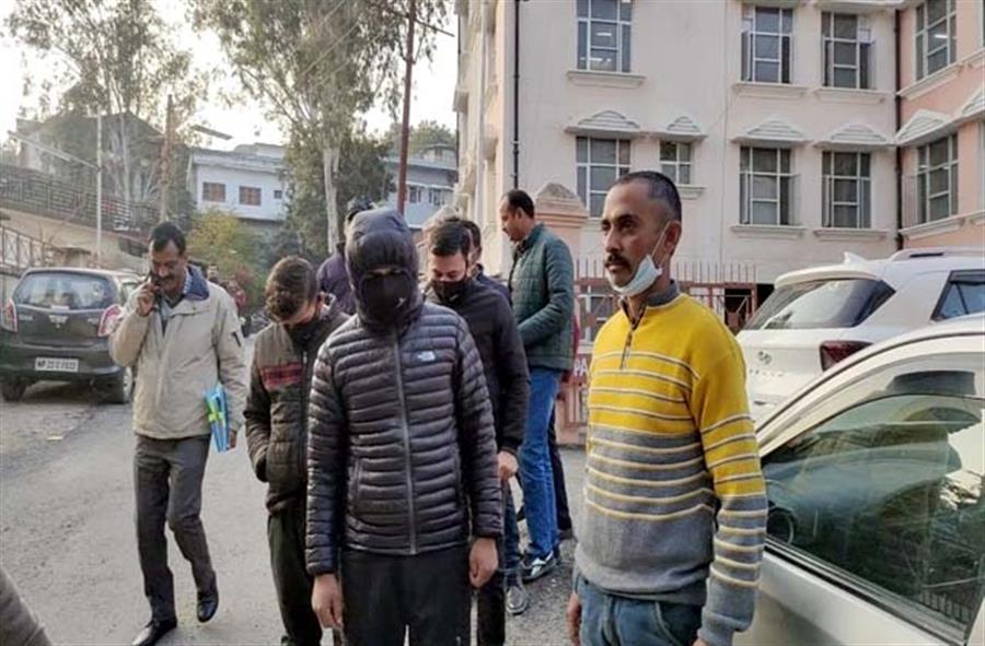 Hamirpur--JOAआईटी पेपर लीक आरोपियों को अदालत ने 28 दिसंबर तक पुलिस रिमांड पर दिया
