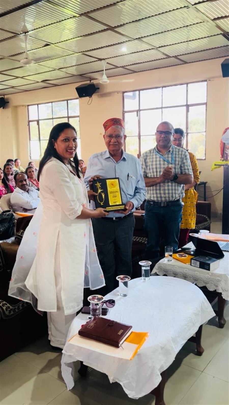 टीबी मुक्त पंचायत के लिए सामुदायिक सहभागिता और सामाजिक गतिशीलता' पर  कार्यशाला 