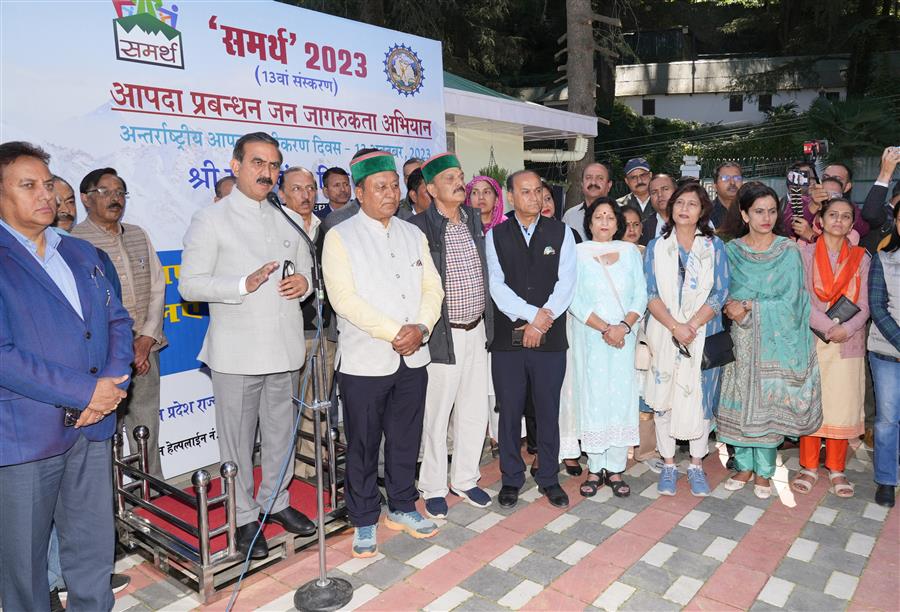 आपदा से निपटने के लिए जागरूकता आवश्यकः मुख्यमंत्री