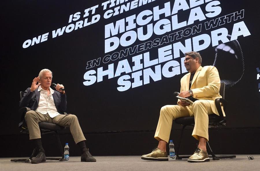 A film based on good original story and with a universal message can reach global audience: Michael Douglas