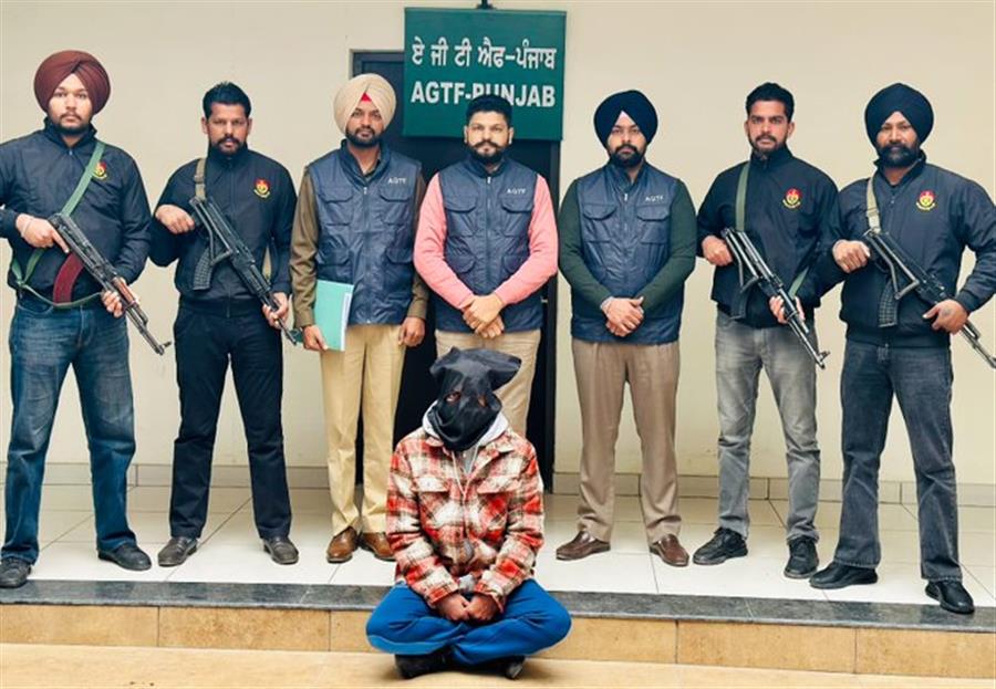 लॉरेंस बिश्नोई और गोल्डी बराड़ गैंग का गैंगस्टर पंजाब पुलिस ने गिरफ्तार किया